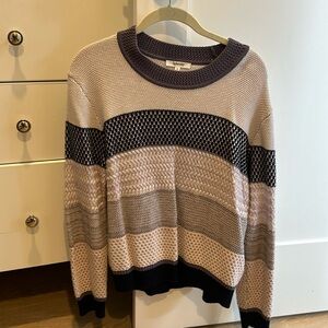 Splendid Purple Tilly Cashmere Sweater